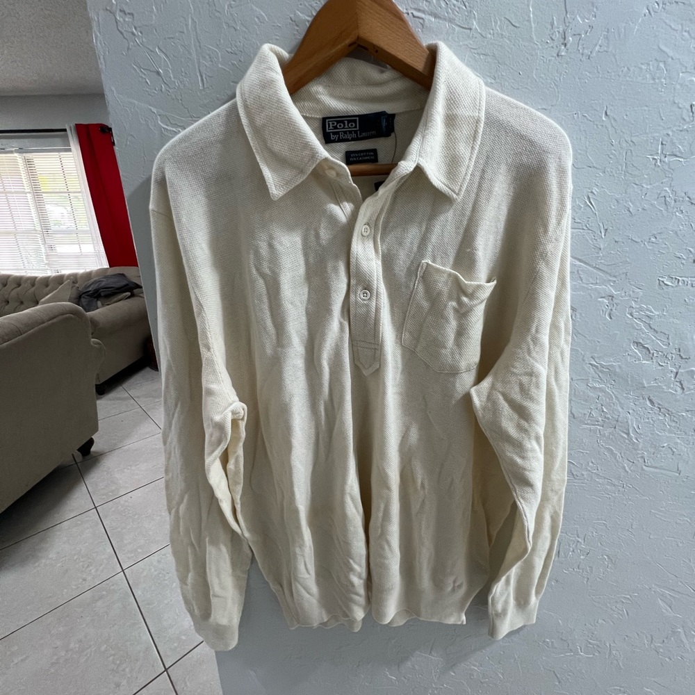 Polo by Ralph Lauren quarter button up long sleeve (BRAND NEW NEVER BEEN WORN!)